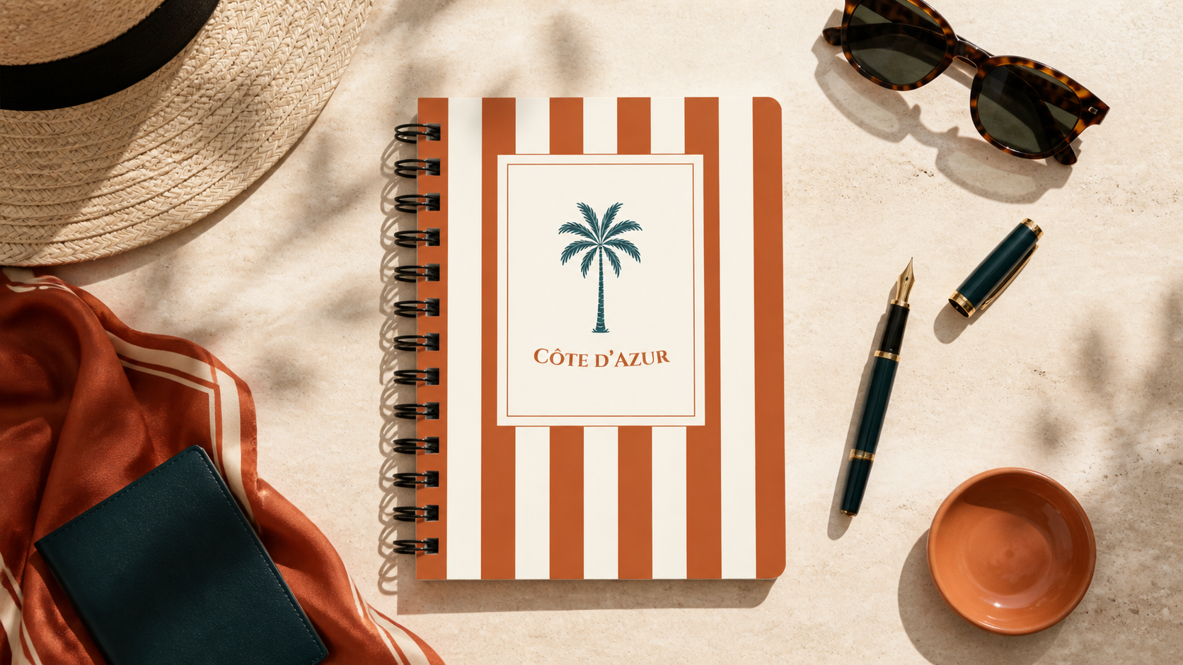Côte d'Azur French Riviera Notebook