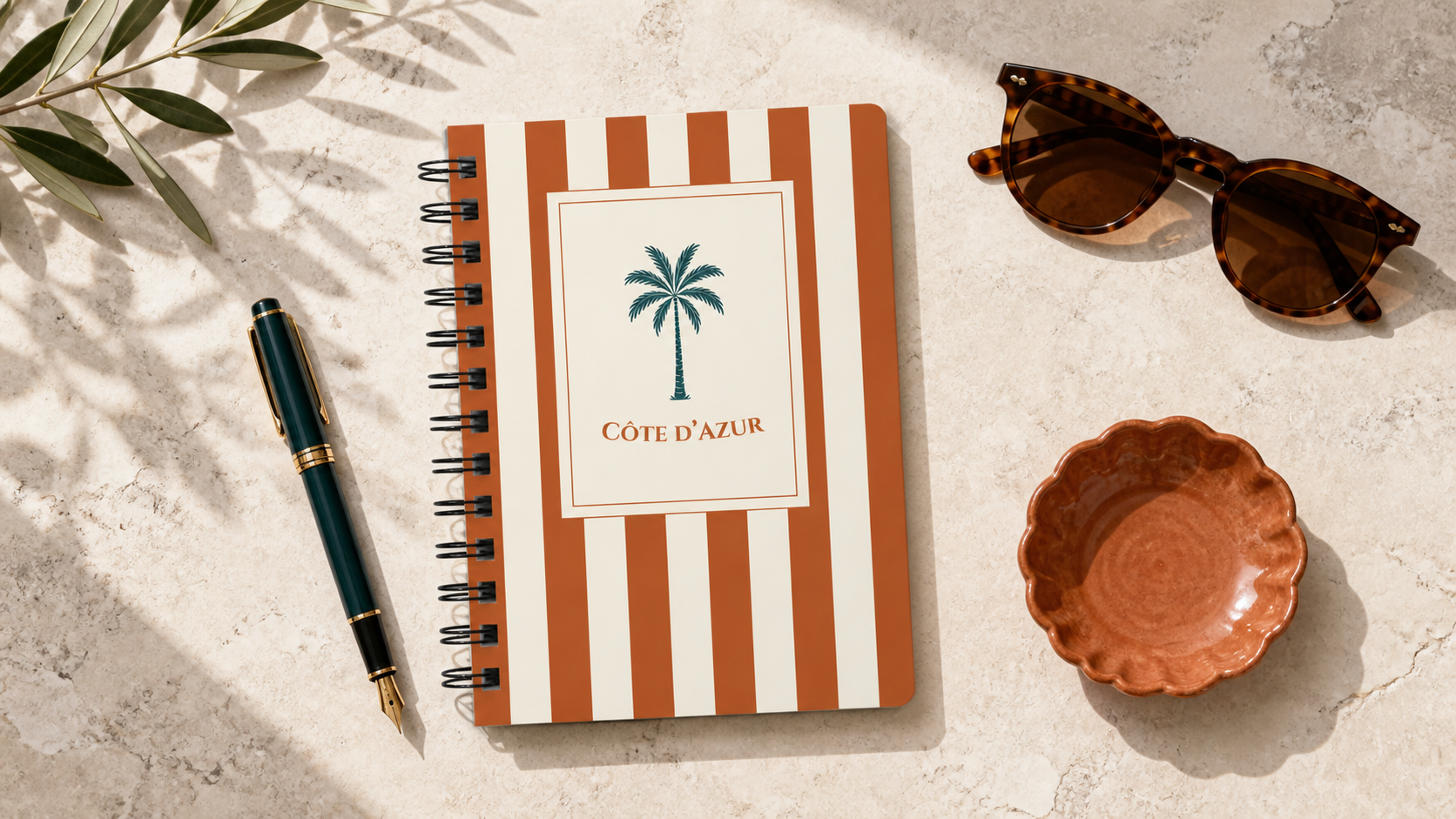 Côte d'Azur French Riviera Notebook