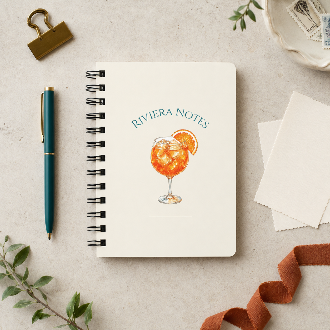 French Riviera Spritz Notebook