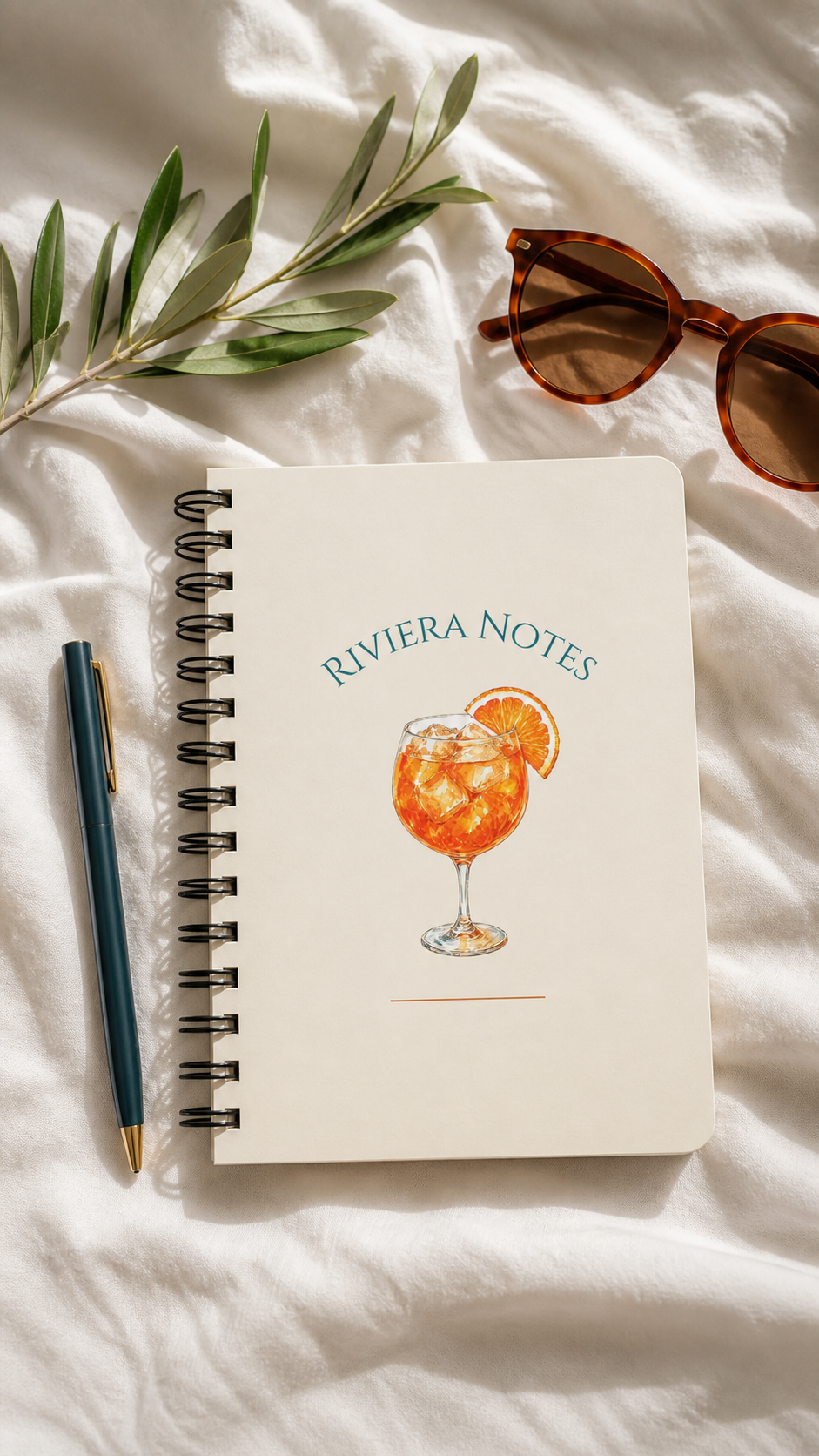 French Riviera Spritz Notebook