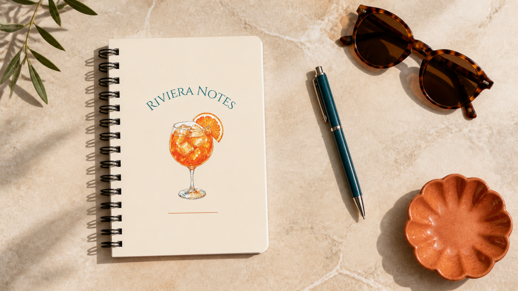 French Riviera Spritz Notebook