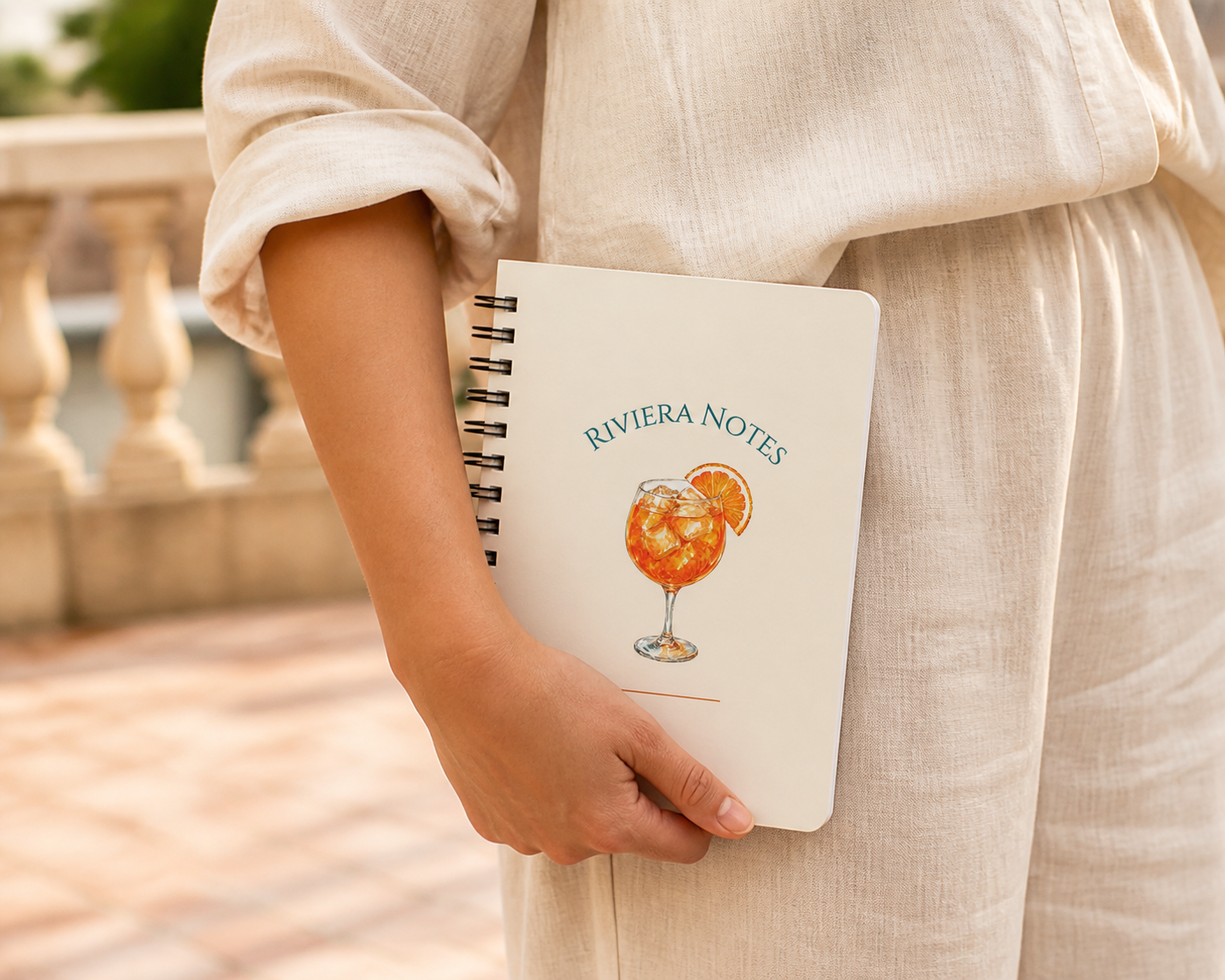 French Riviera Spritz Notebook