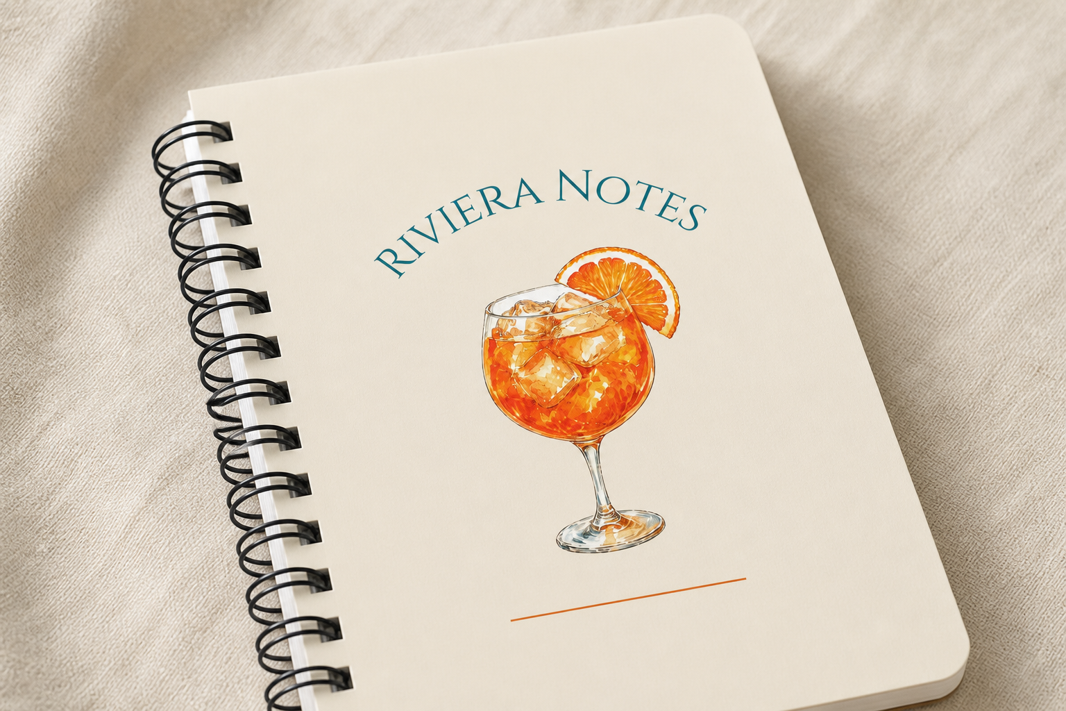 French Riviera Spritz Notebook