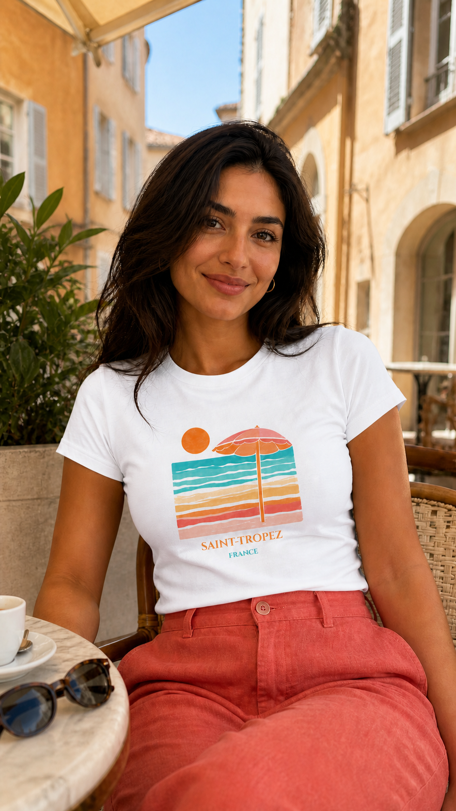 Saint-Tropez Beach Graphic Tee