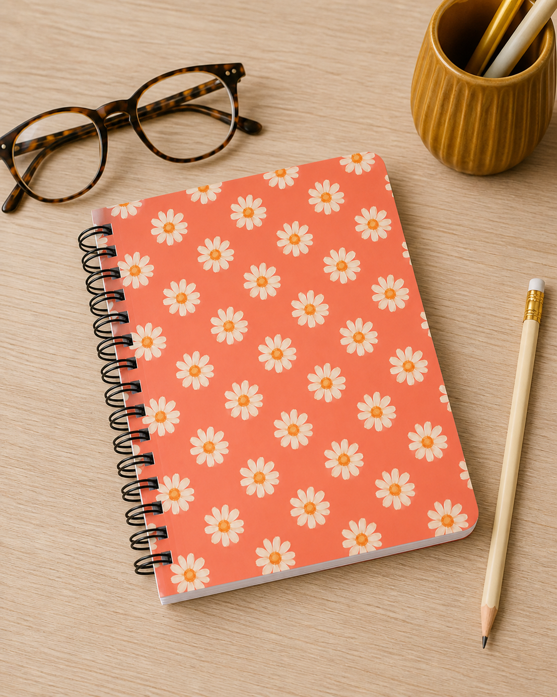 French Daisies Saint-Tropez Notebook