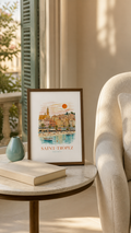 Saint-Tropez French Riviera Travel Print