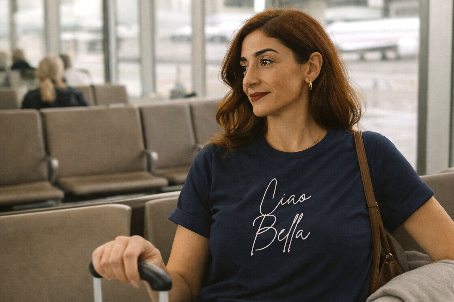 "Ciao Bella" Script Italian Luxury Tee