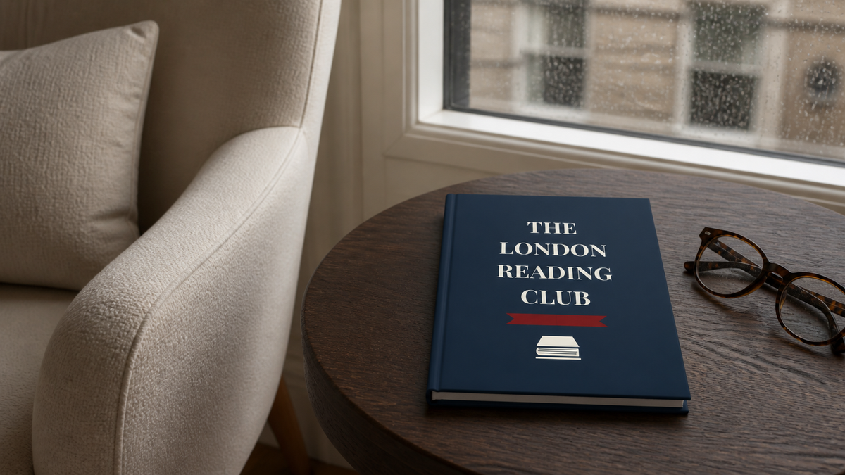 The London Reading Club Hardcover Journal