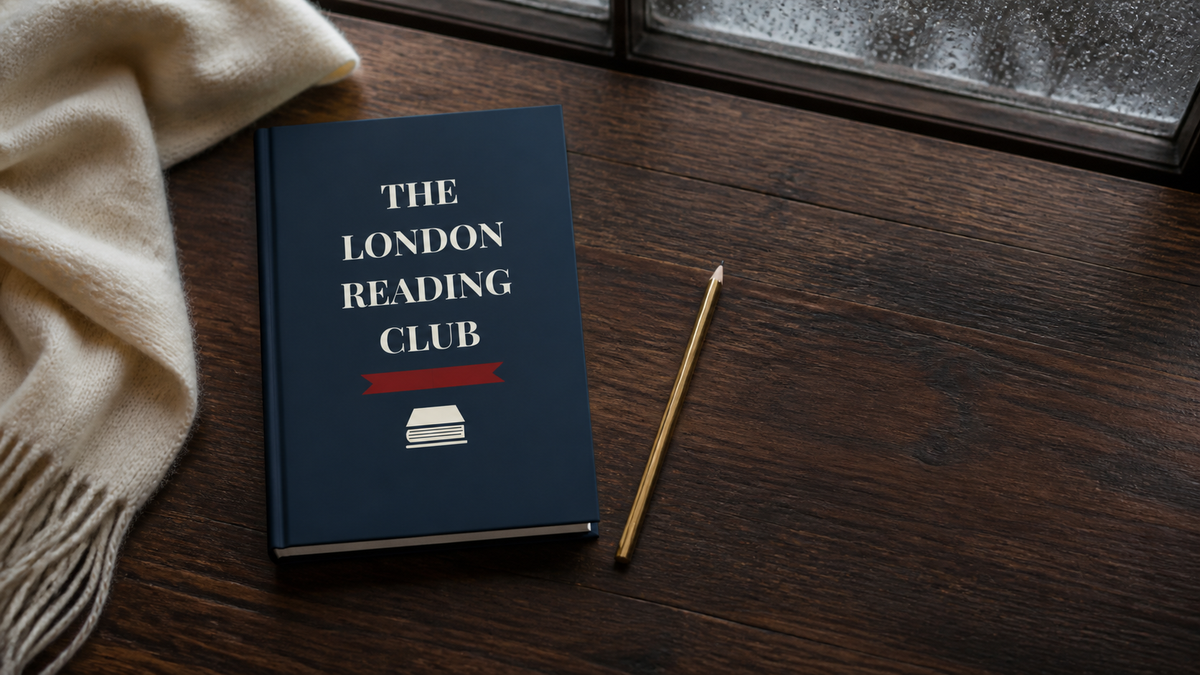 The London Reading Club Hardcover Journal