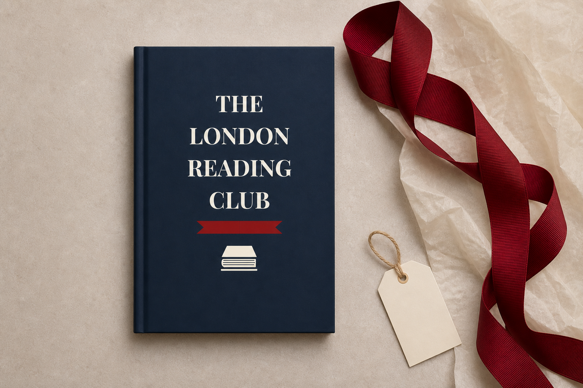 The London Reading Club Hardcover Journal