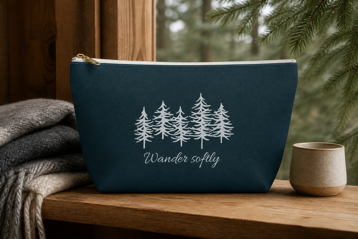 Personalized Pacific Northwest Travel Pouch