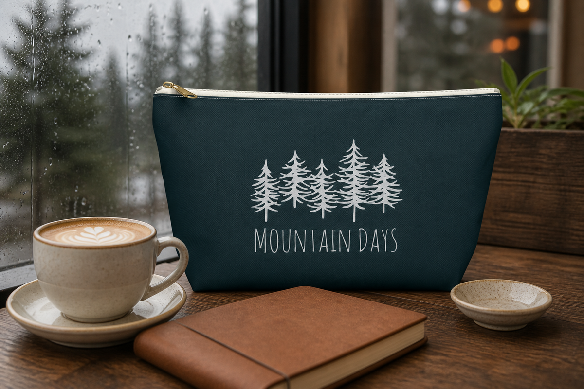 Personalized Pacific Northwest Travel Pouch