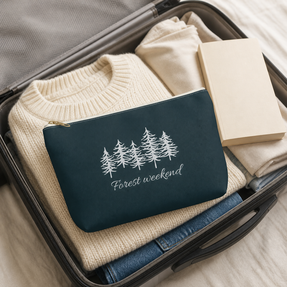 Personalized Pacific Northwest Travel Pouch
