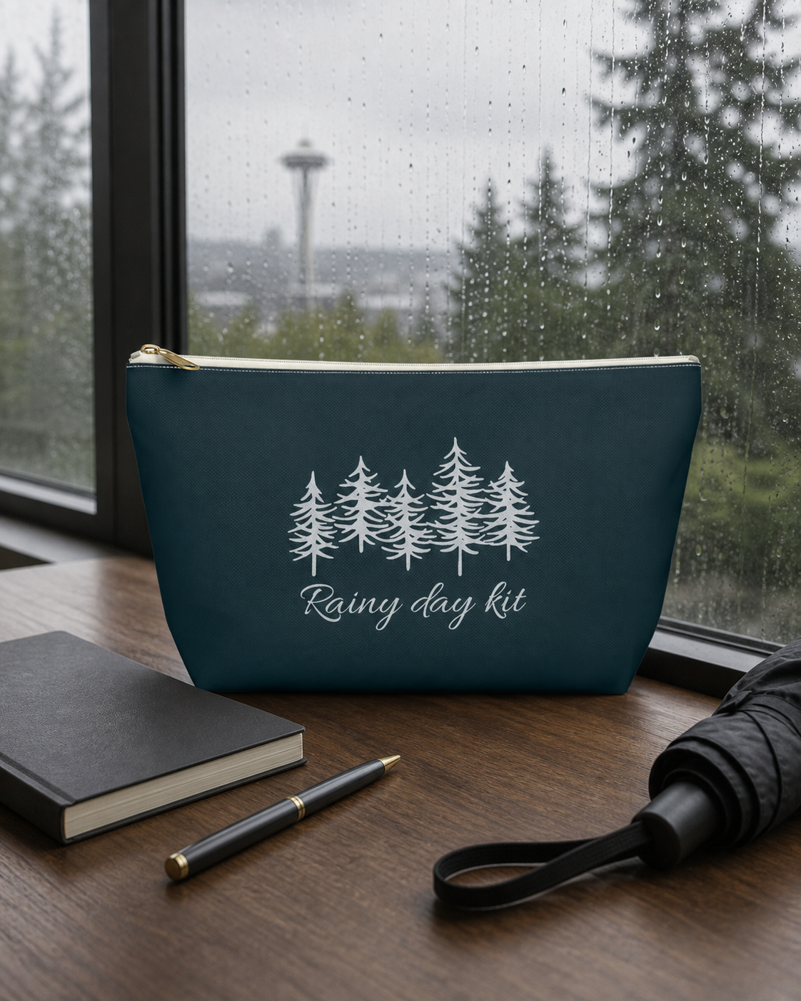 Personalized Pacific Northwest Travel Pouch