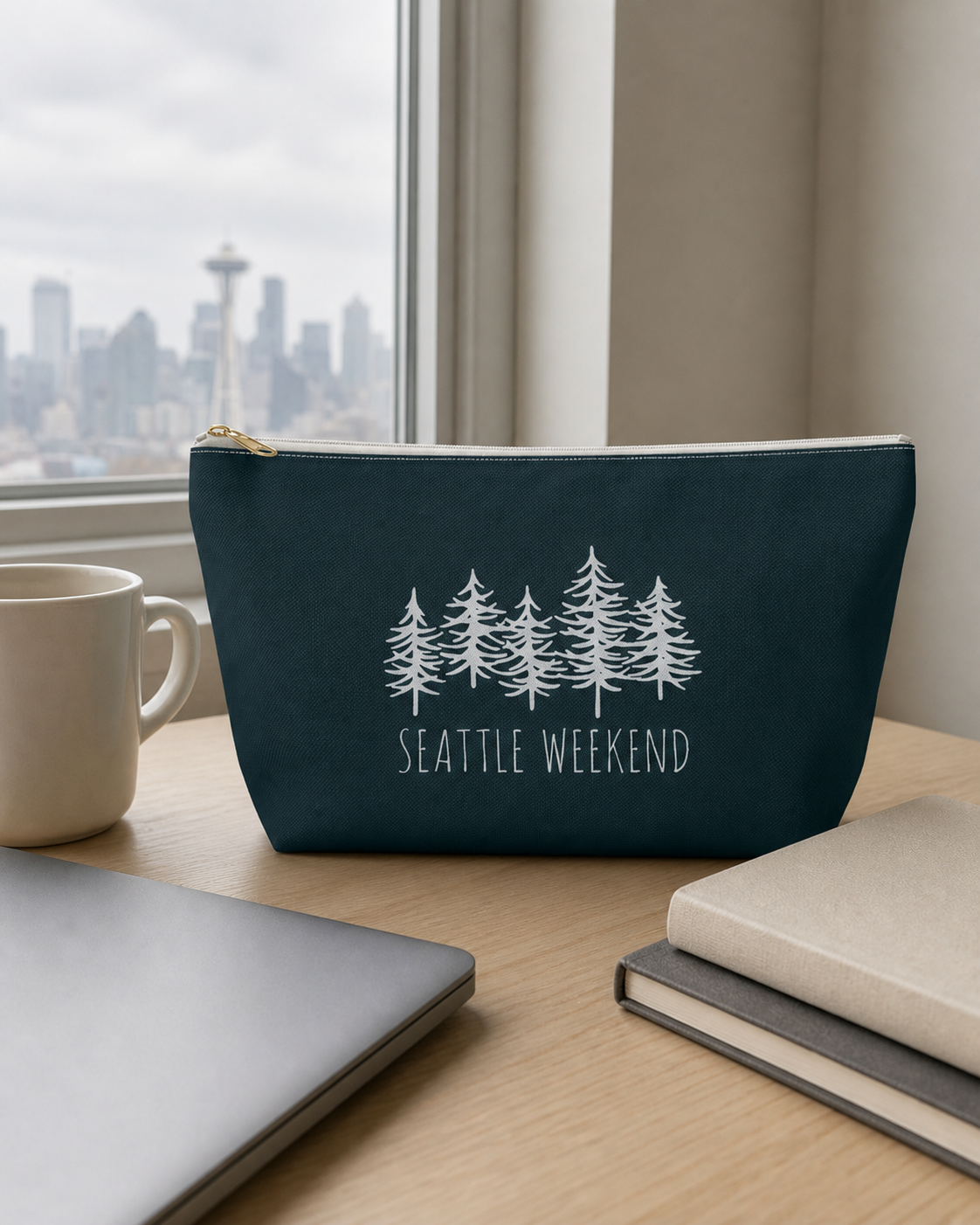 Personalized Pacific Northwest Travel Pouch