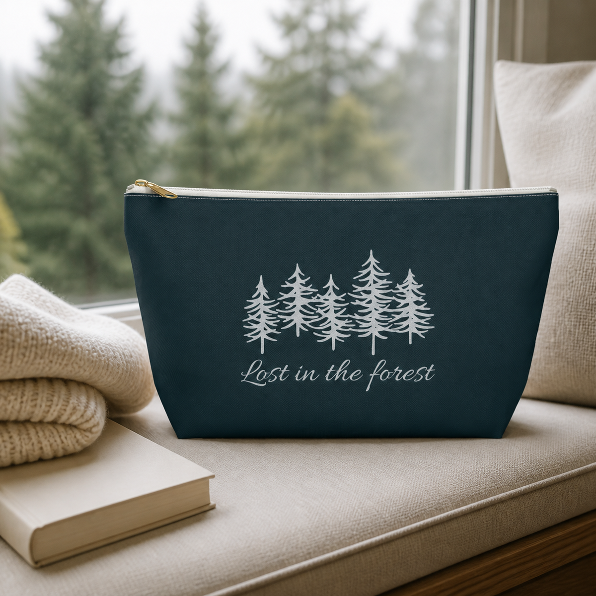 Personalized Pacific Northwest Travel Pouch