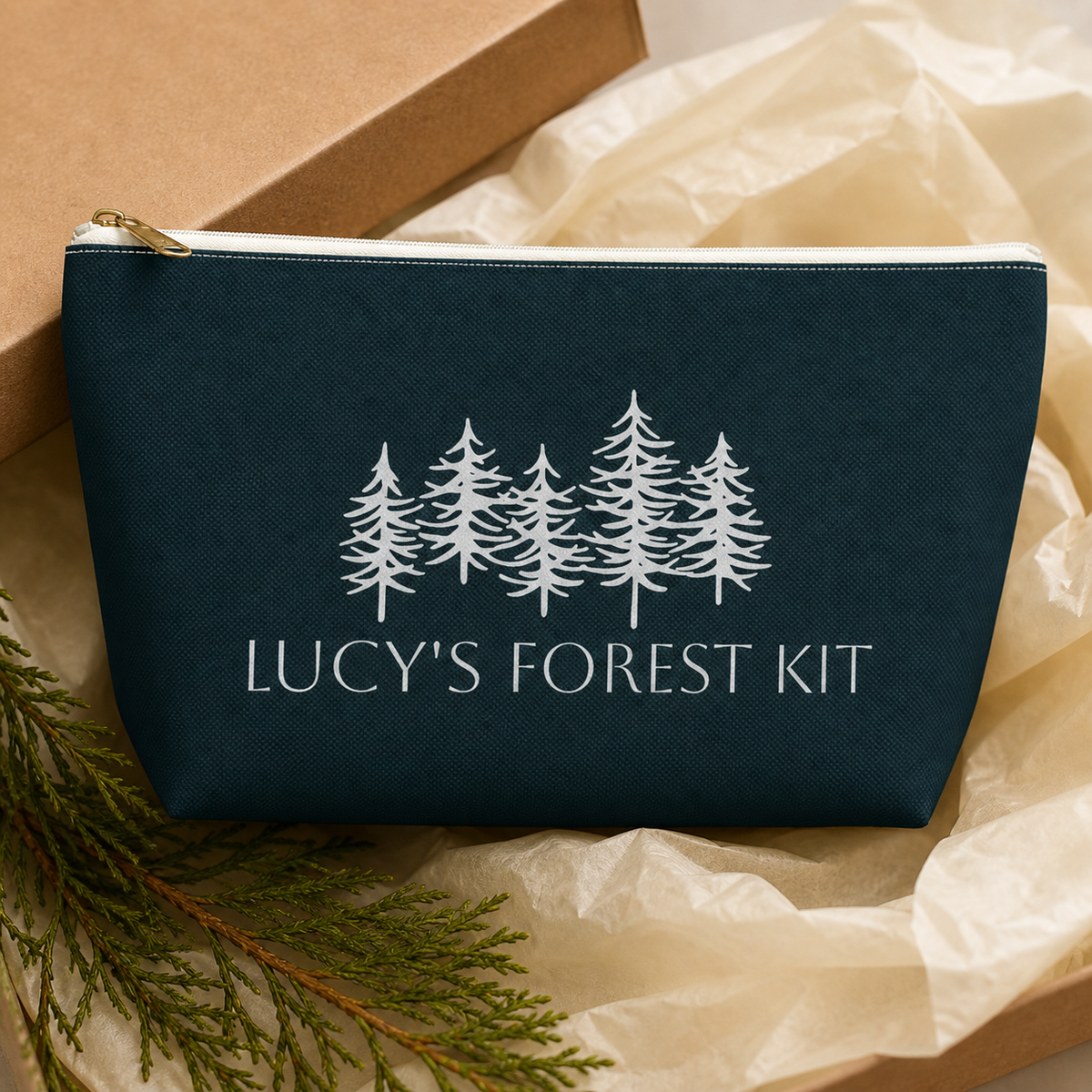 Personalized Pacific Northwest Travel Pouch