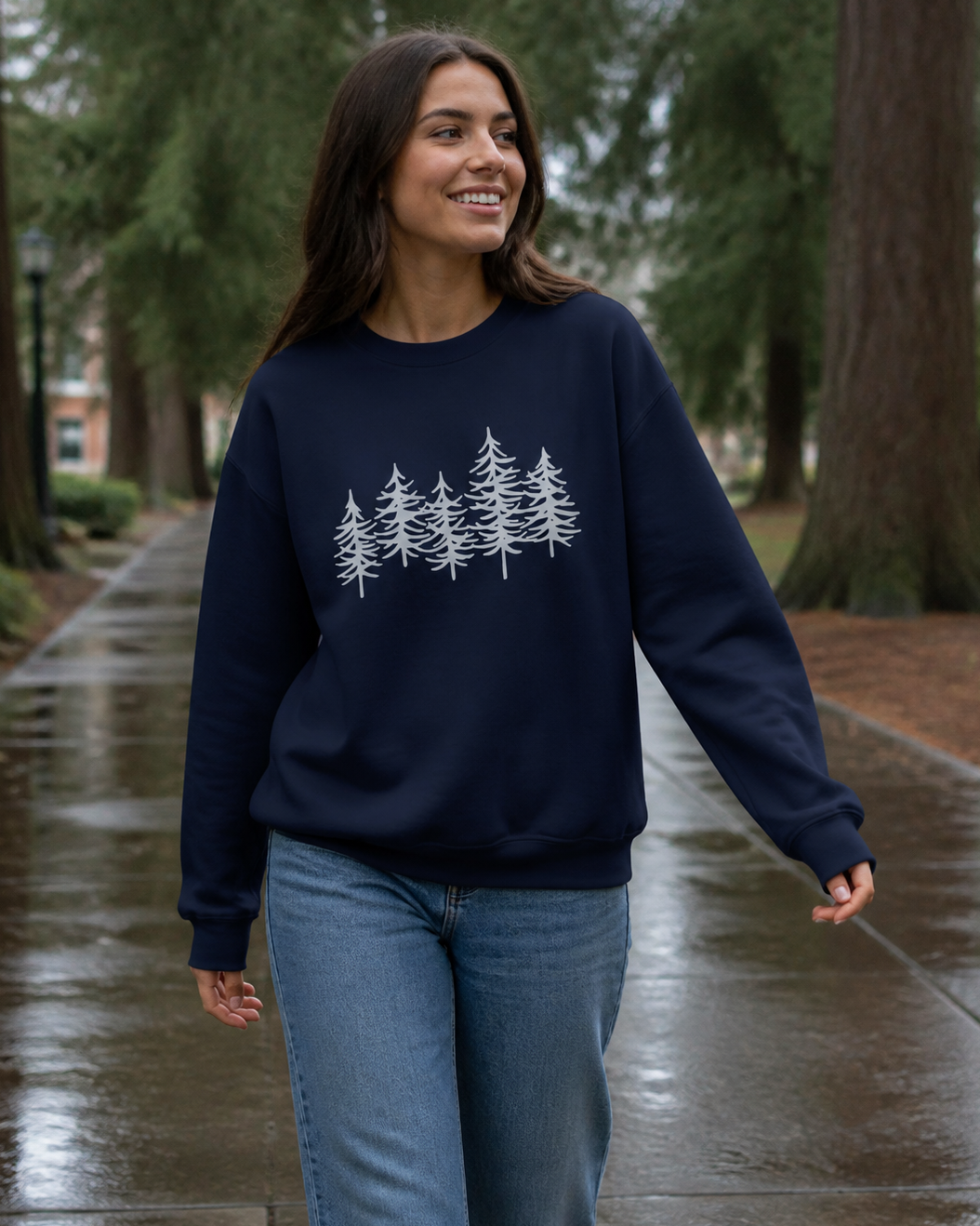 Pacific Northwest Trees Sweatshirt