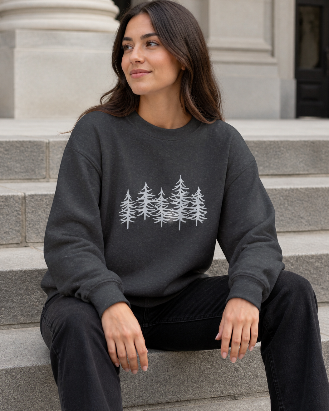Pacific Northwest Trees Sweatshirt
