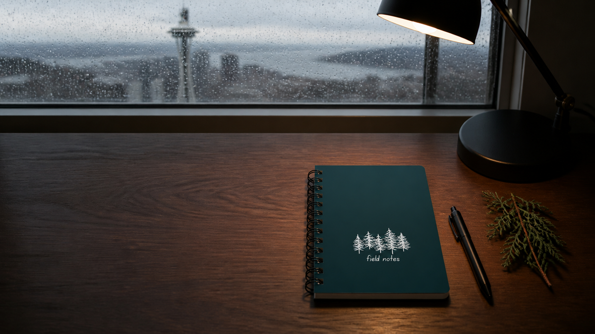 Pine Tree Field Notes Journal