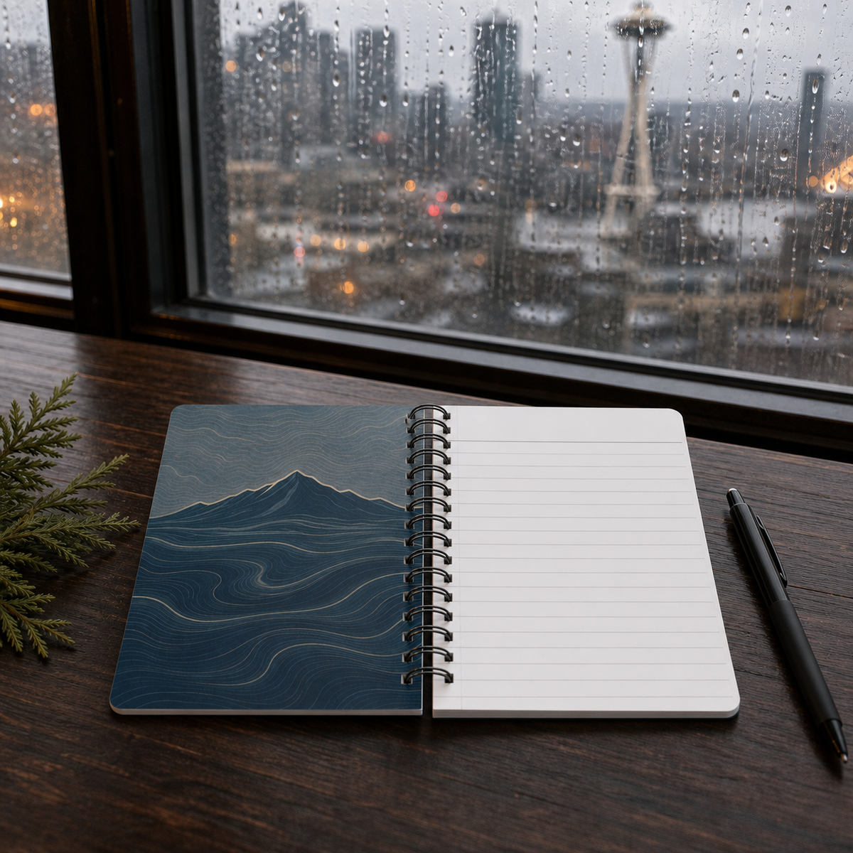 Mountain Sketch Field Notes Journal
