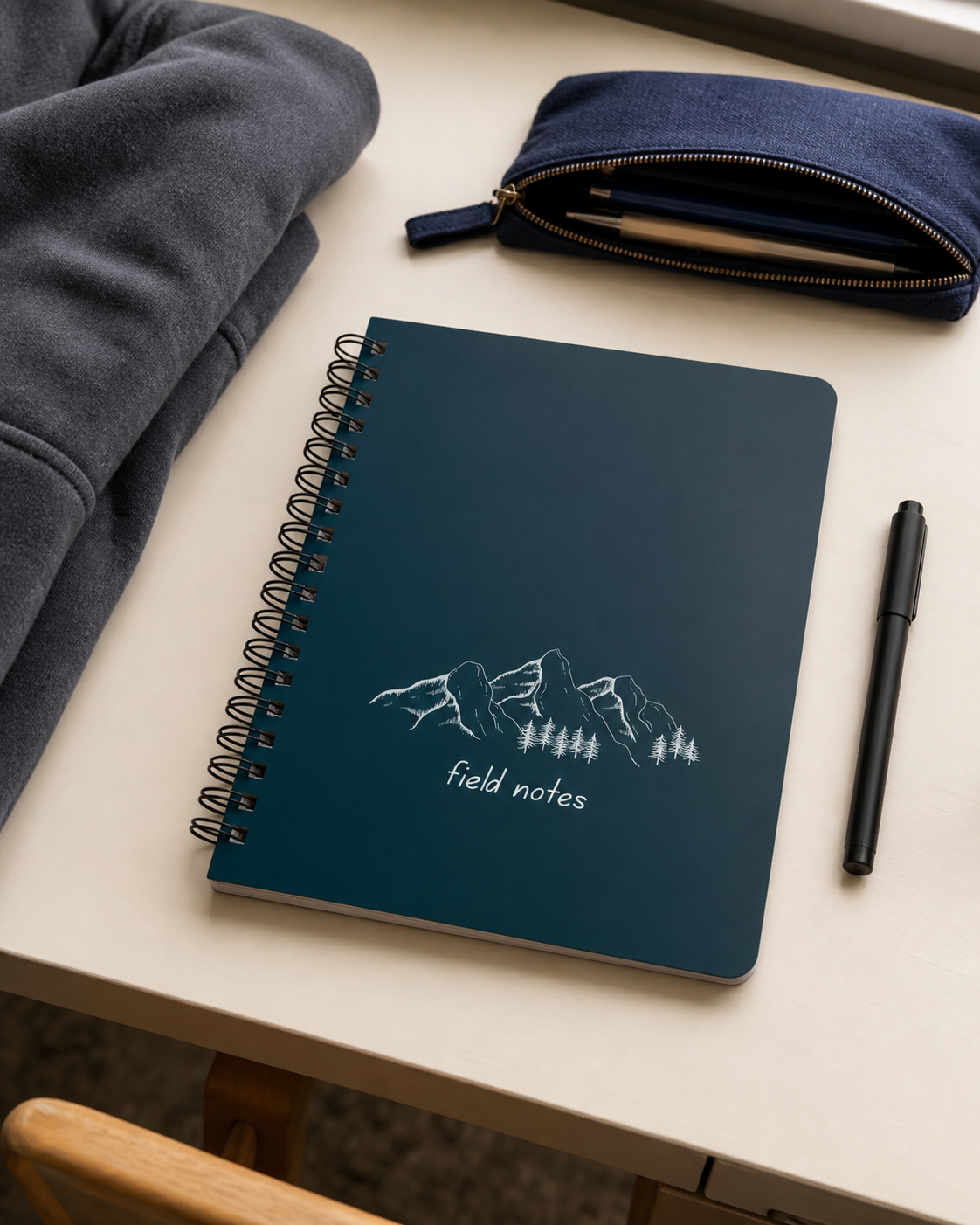 Mountain Sketch Field Notes Journal