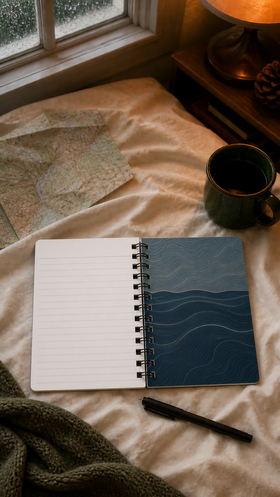 Mountain Sketch Field Notes Journal