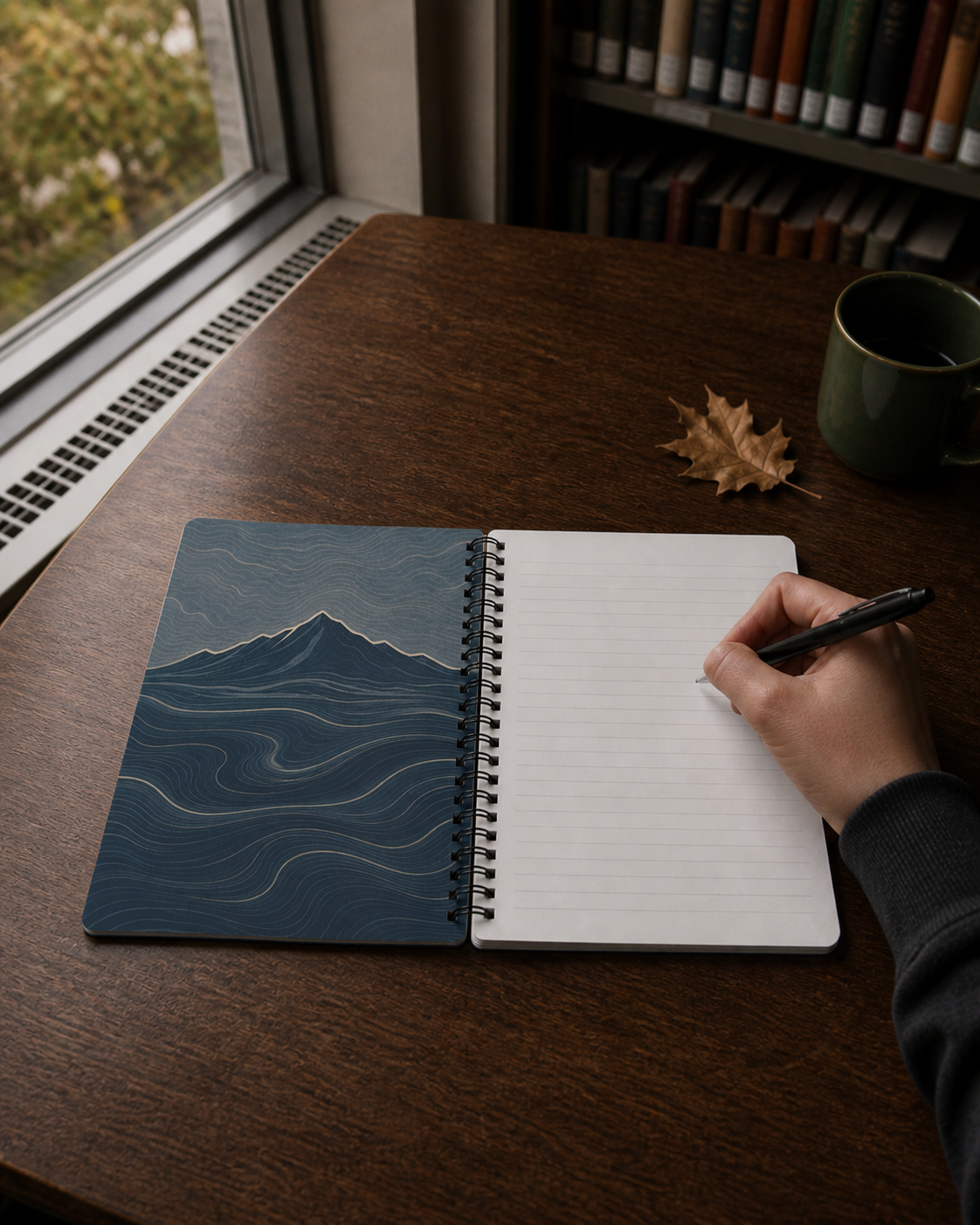 Mountain Sketch Field Notes Journal