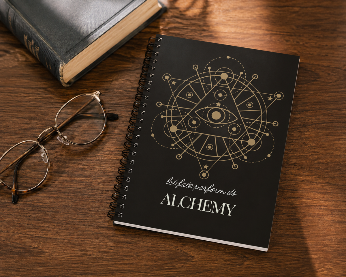Alchemy Celestial Spiral Notebook