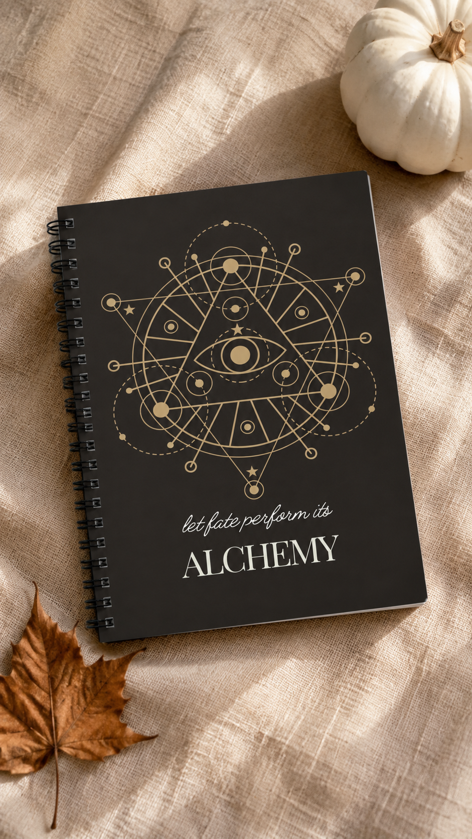 Alchemy Celestial Spiral Notebook