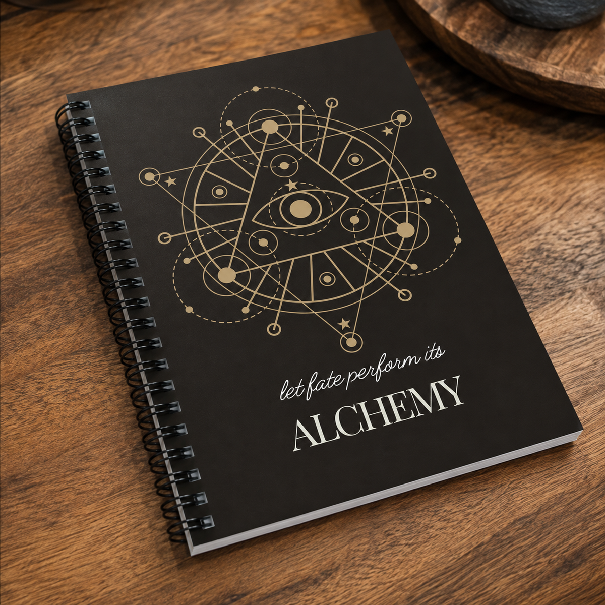 Alchemy Celestial Spiral Notebook