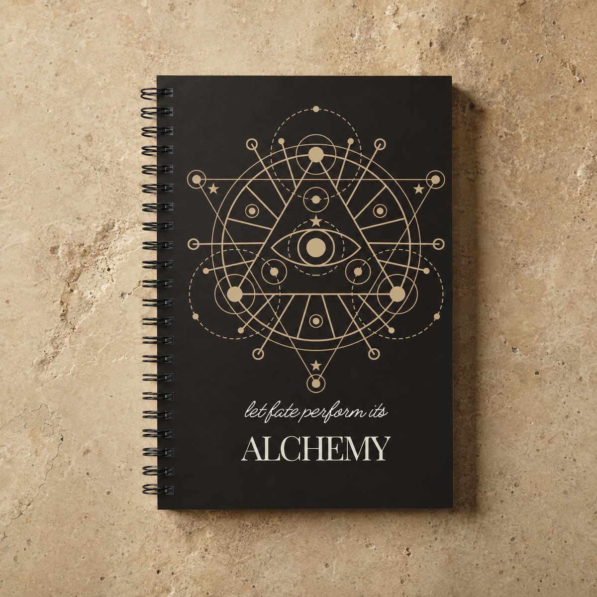 Alchemy Celestial Spiral Notebook