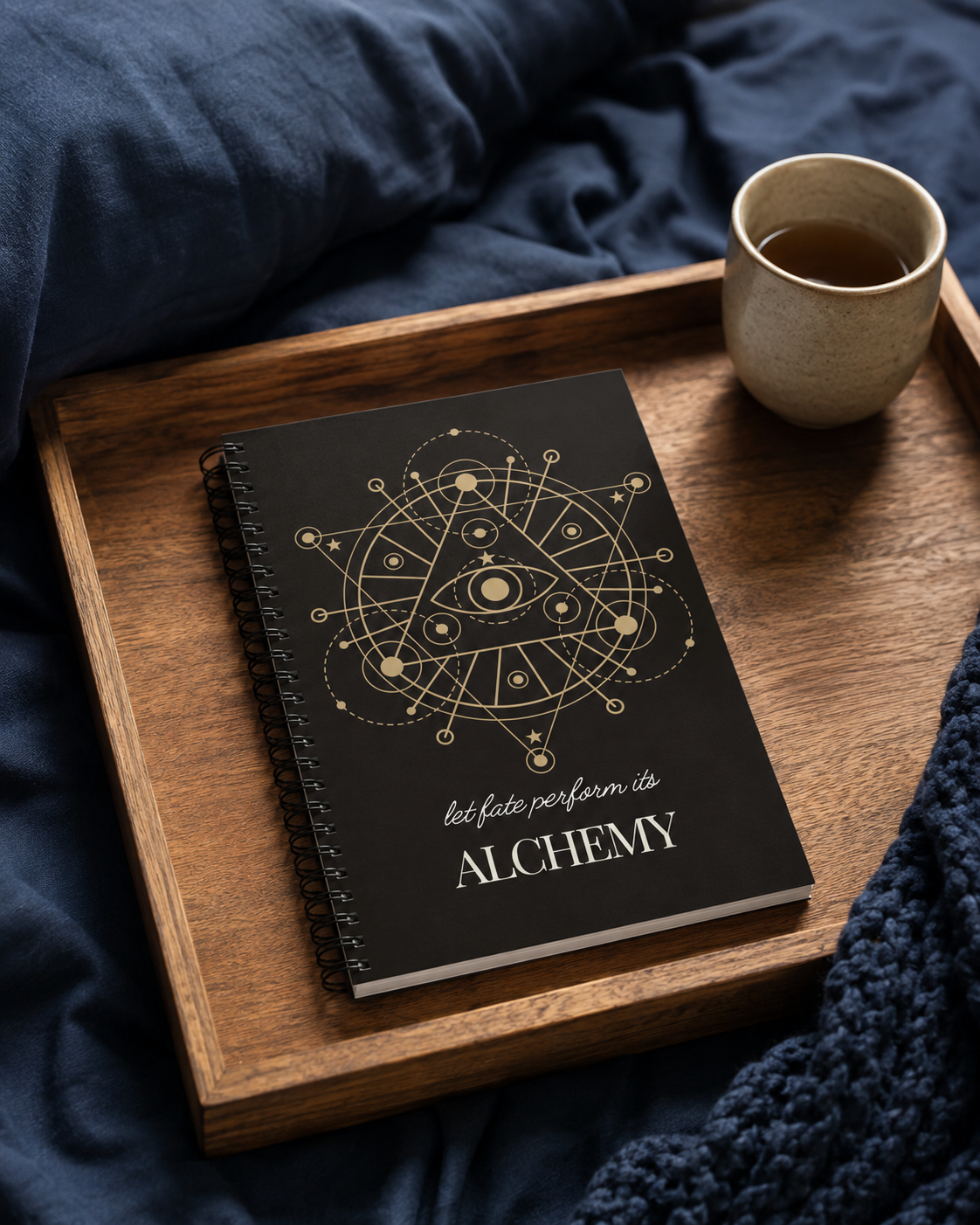 Alchemy Celestial Spiral Notebook