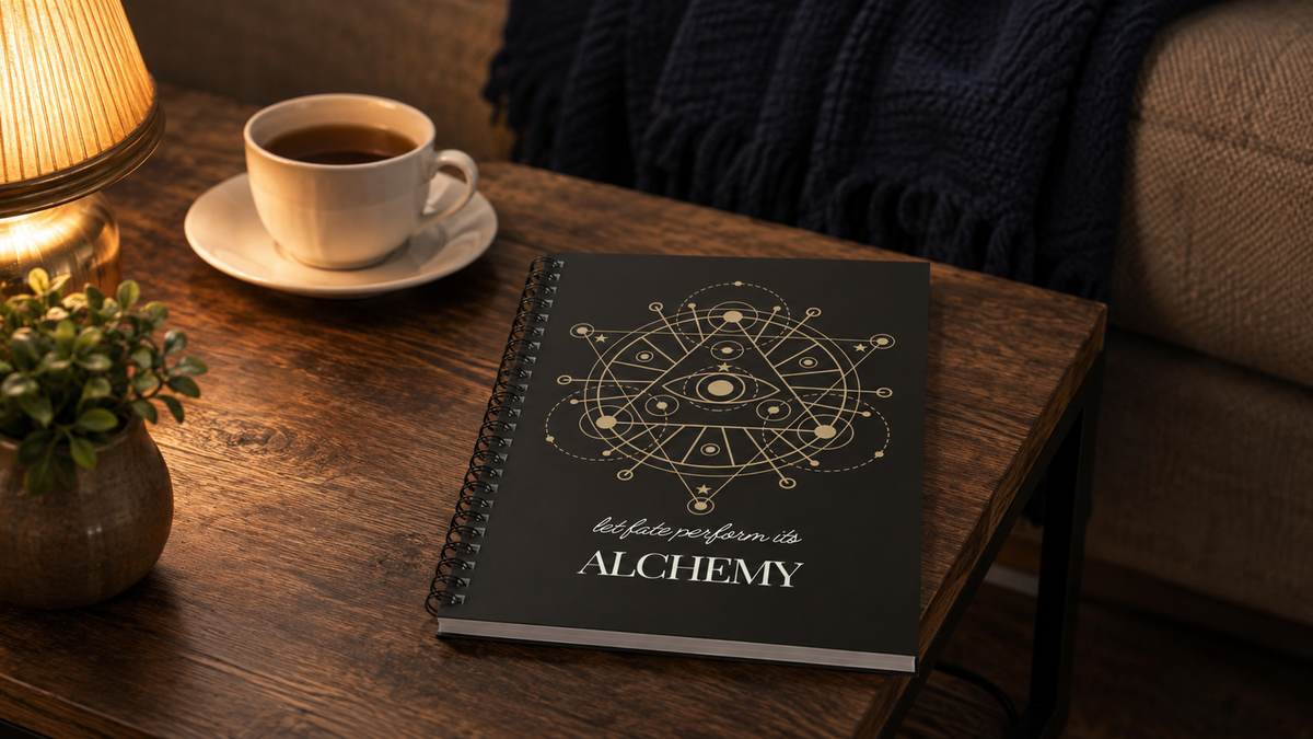 Alchemy Celestial Spiral Notebook