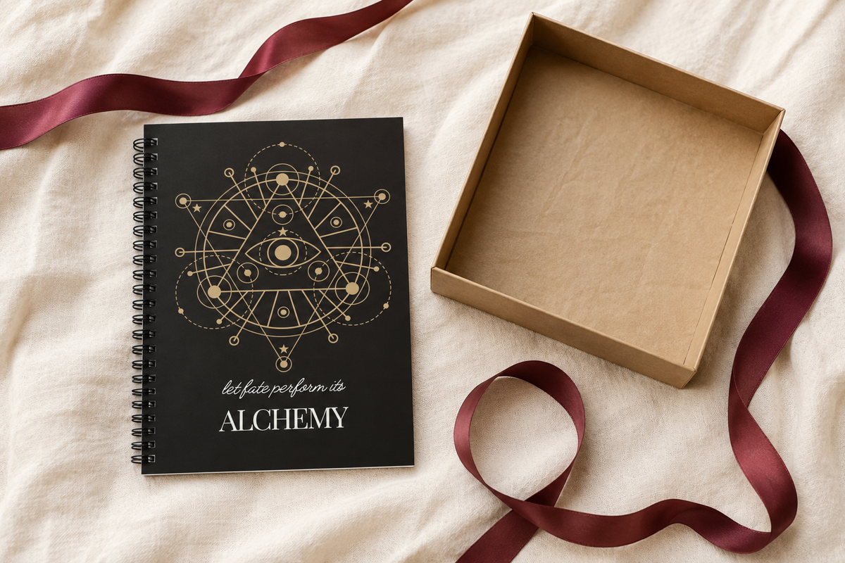 Alchemy Celestial Spiral Notebook