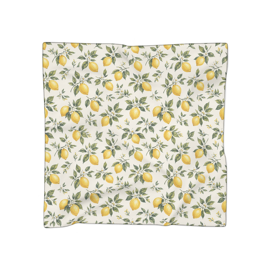 Positano Lemon Featherweight Washable Scarf