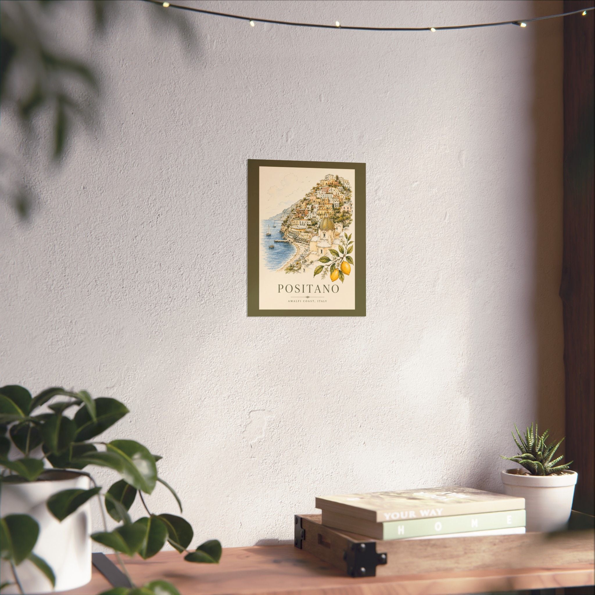 Positano Vintage Wall Art