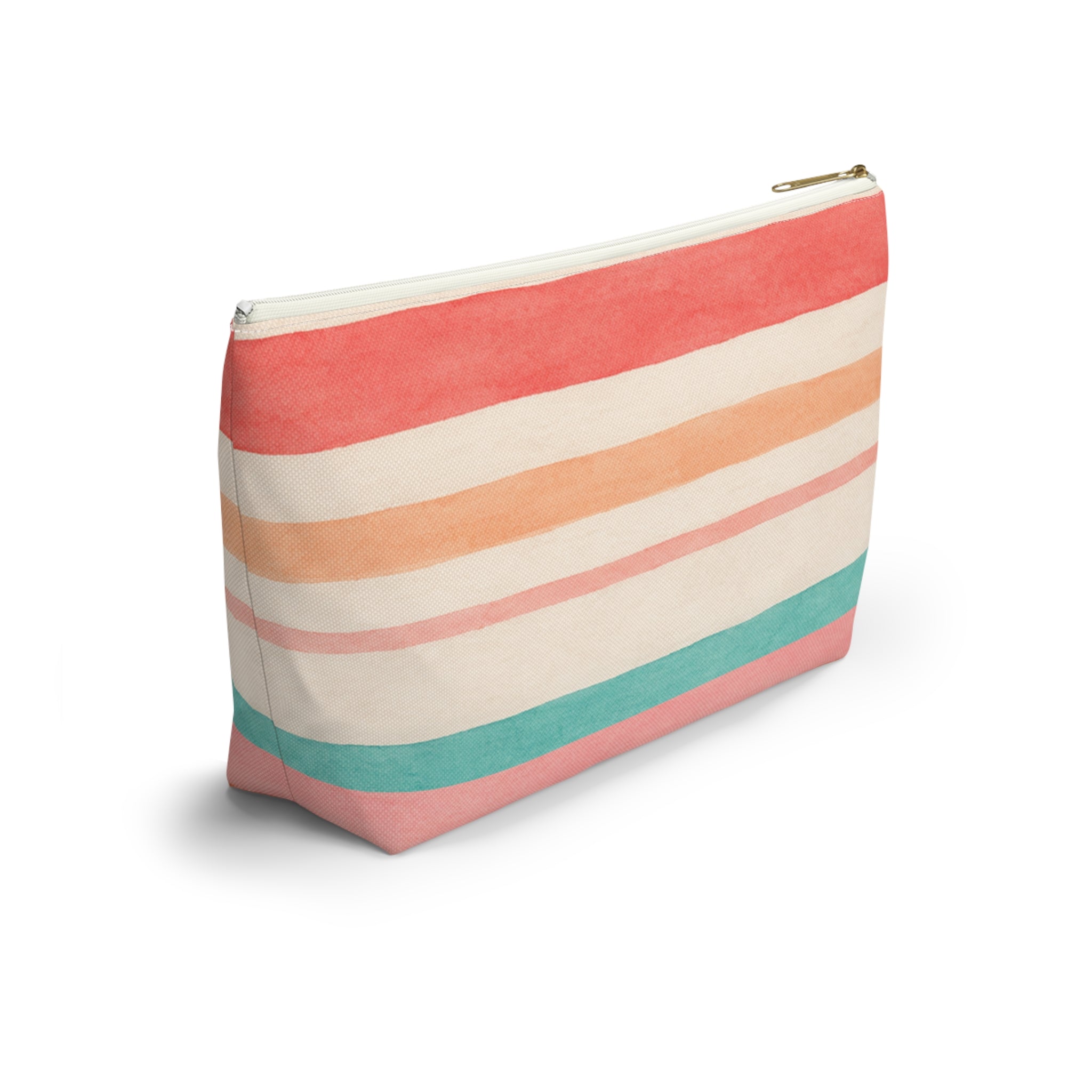 Saint-Tropez Striped Accessory Pouch