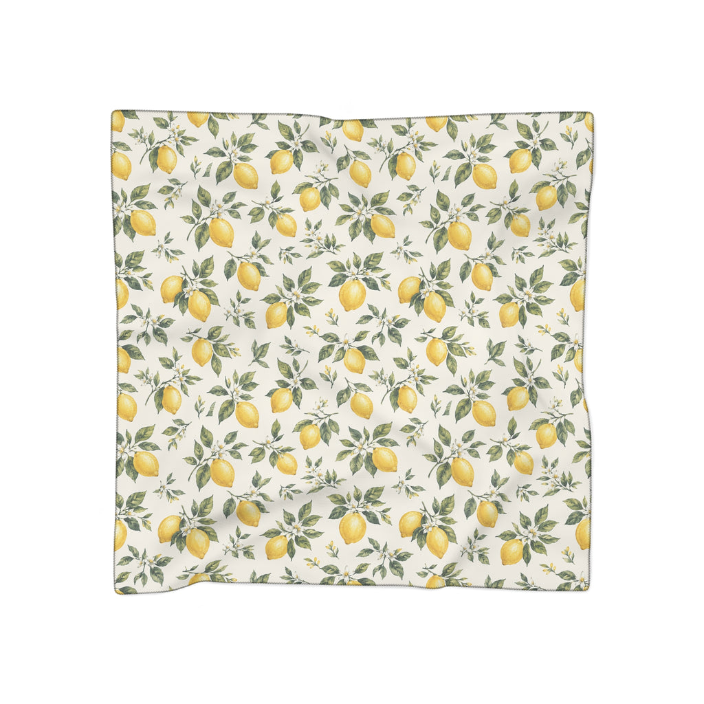 Positano Lemon Featherweight Washable Scarf