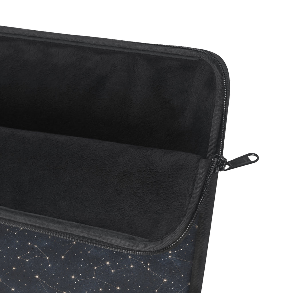 Starry Night Laptop Sleeve: Dark Constellation Pattern Protective Case