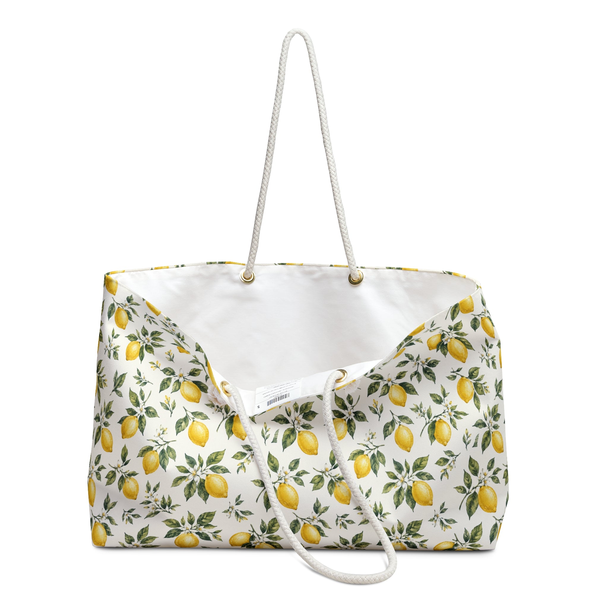 Positano Lemon Weekender Tote Bag