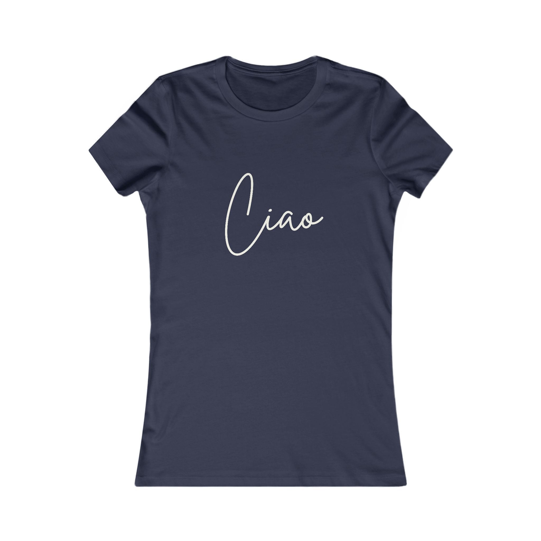 "Ciao" Script Italian Luxury Tee Shirt