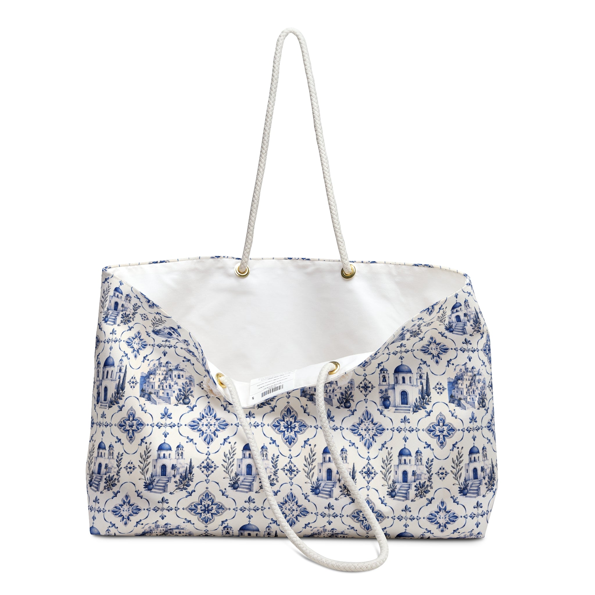 Santorini Weekender Tote Bag