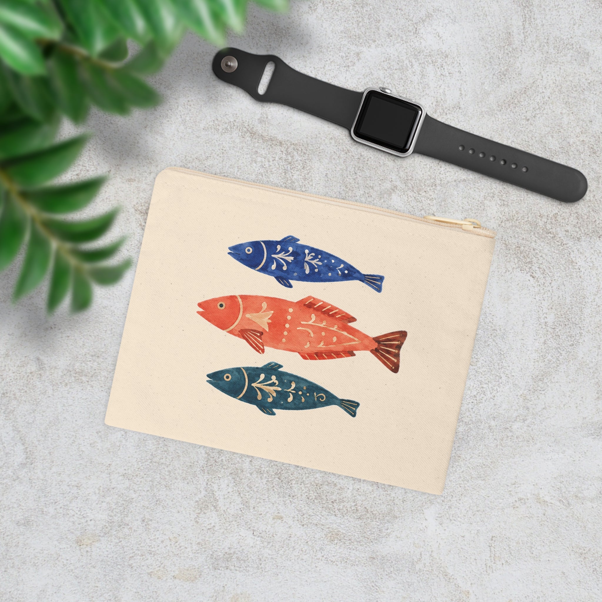 Painted Fish Costa Brava Travel Pouch