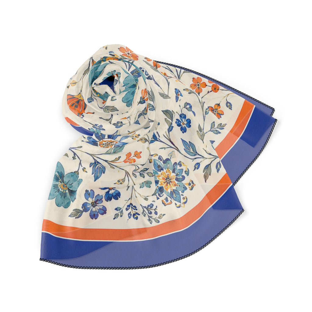 Costa Brava Floral Lightweight Washable Scarf