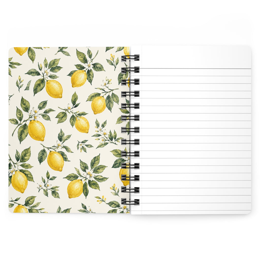 Positano Lemon Print Travel Journal