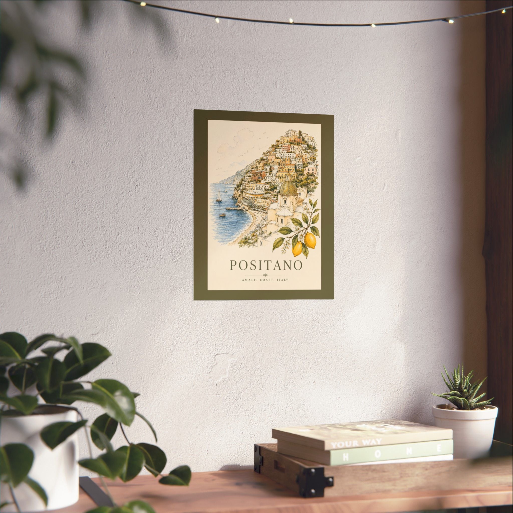 Positano Vintage Wall Art