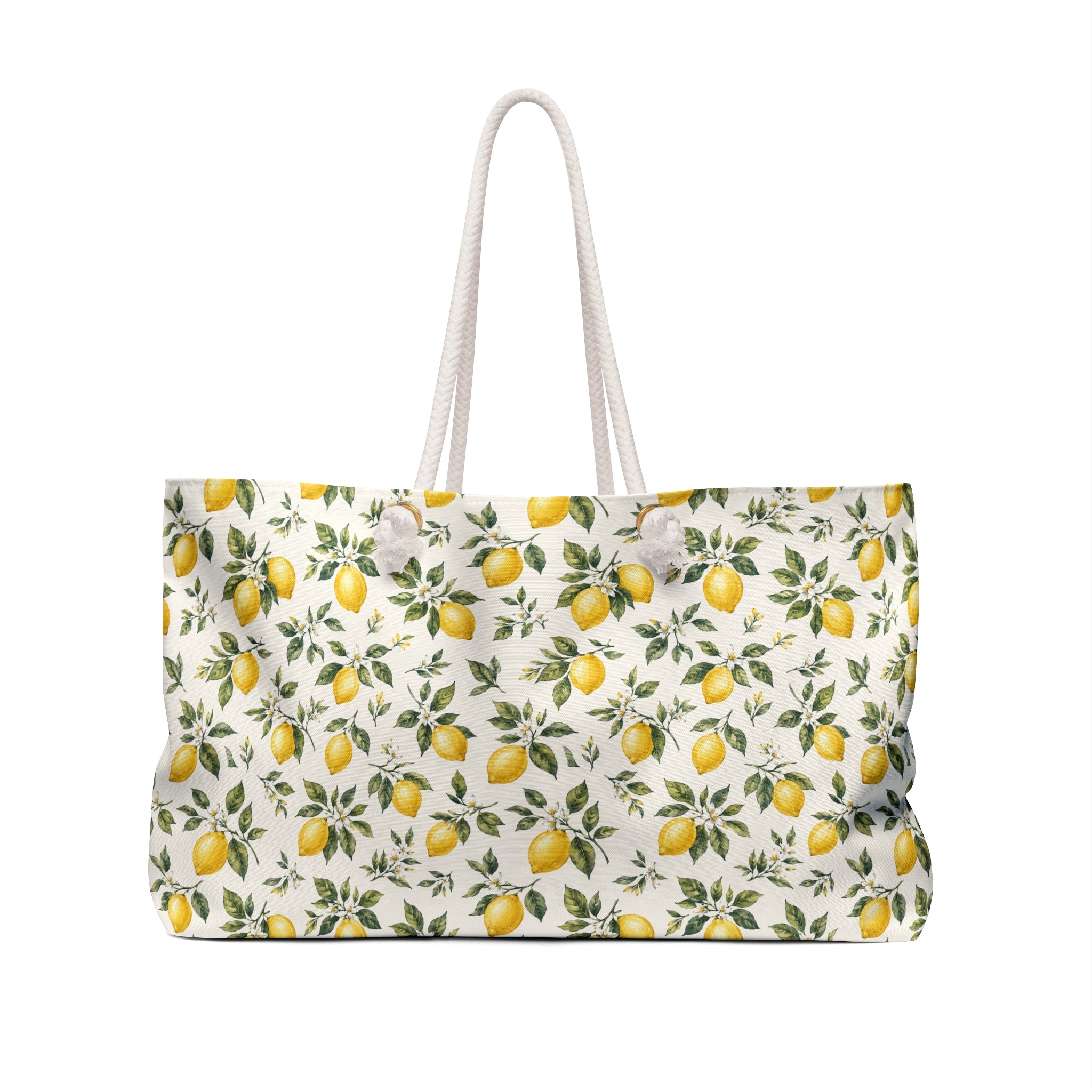 Positano Lemon Weekender Tote Bag