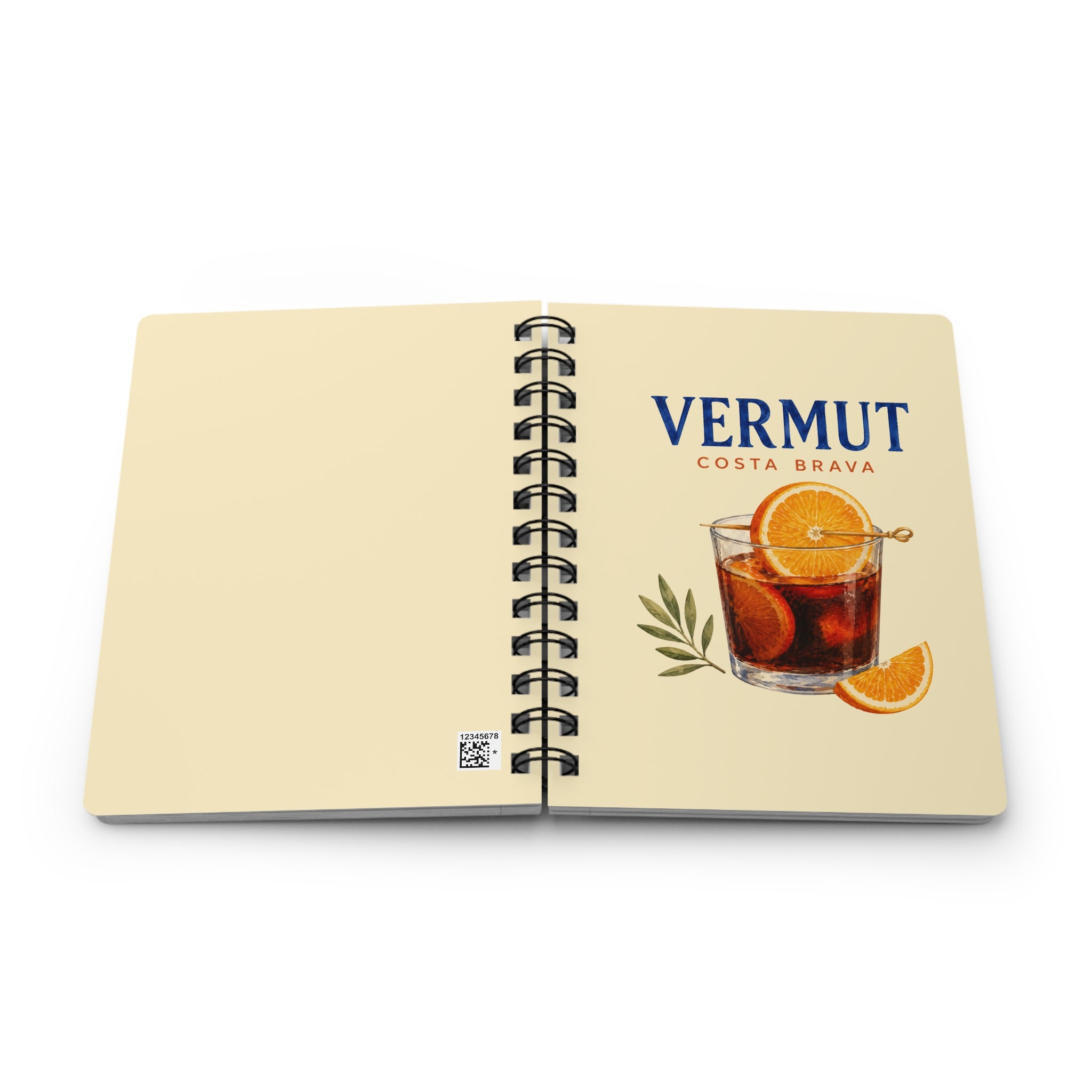 Cocktail Costa Brava Spain Notebook