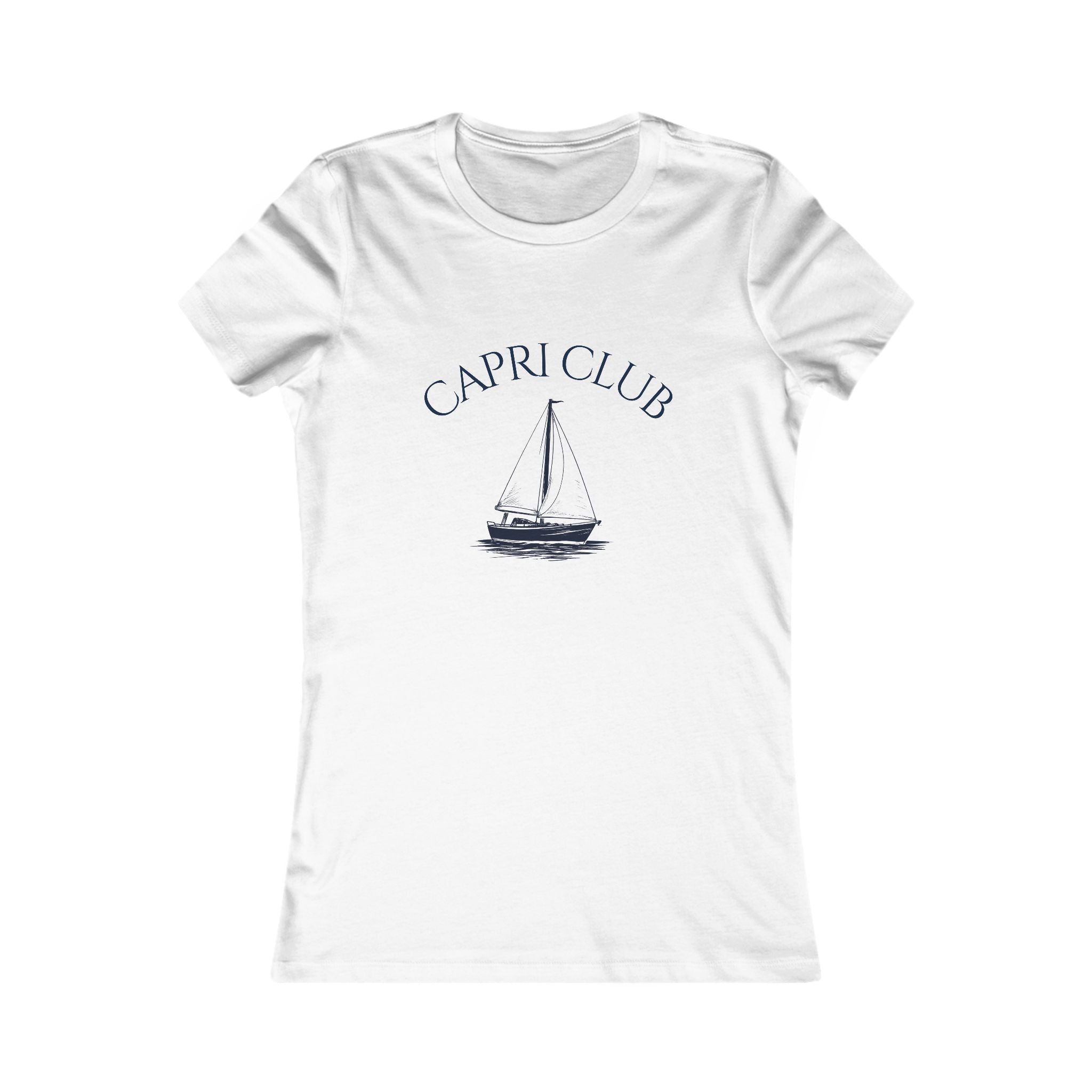 Capri Club Sailboat Travel Shirt